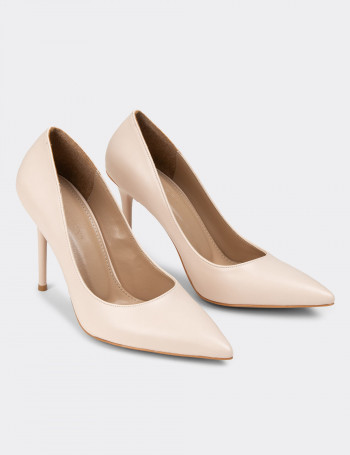 Bej Rengi Kadın Stiletto - PR813ZBEJM01