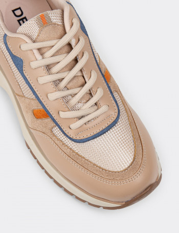 Bej Kadın Sneaker Ayakkabı - 55119ZBEJC01