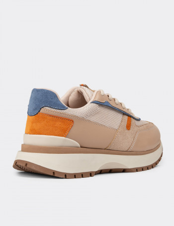 Bej Kadın Sneaker Ayakkabı - 55119ZBEJC01