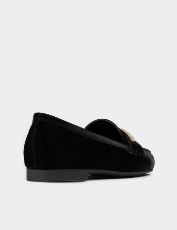 Siyah Kadın Loafer Ayakkabı - K0572ZSYHC01
