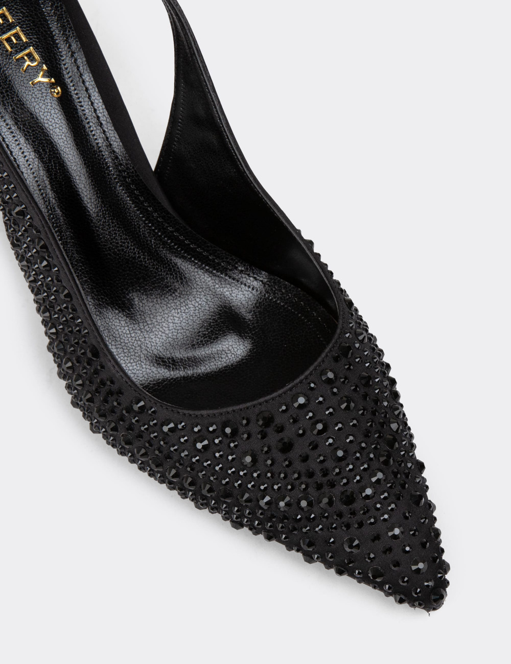 Siyah Kadın Topuklu Ayakkabı - K0940ZSYHM01