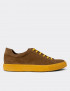 Deery Taba Rengi Deery Hakiki Süet Erkek Sneaker Ayakkabı