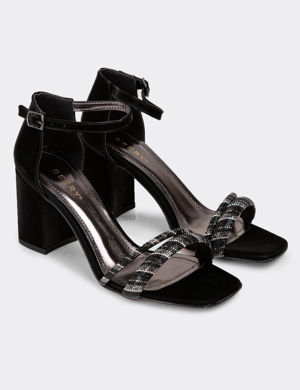 Siyah Kadın Abiye Ayakkabı - K0035ZSYHM01