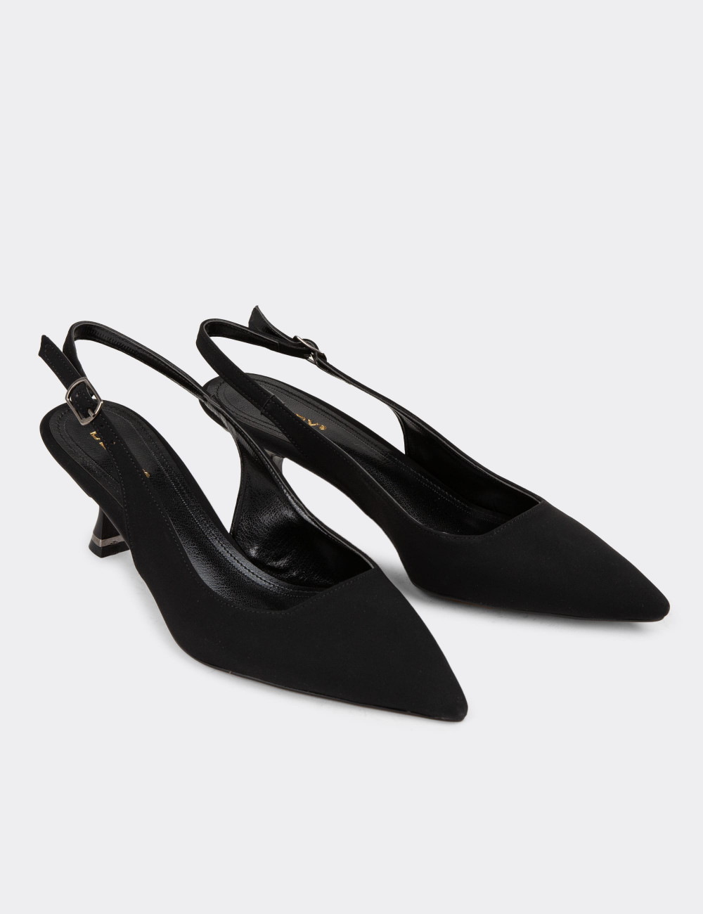 Siyah Kadın Topuklu Ayakkabı - K0947ZSYHM01
