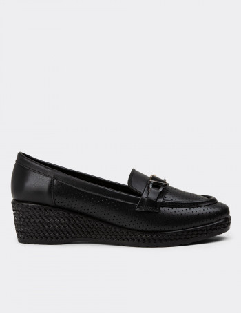 Siyah Kadın Günlük Ayakkabı - K2358ZSYHC01