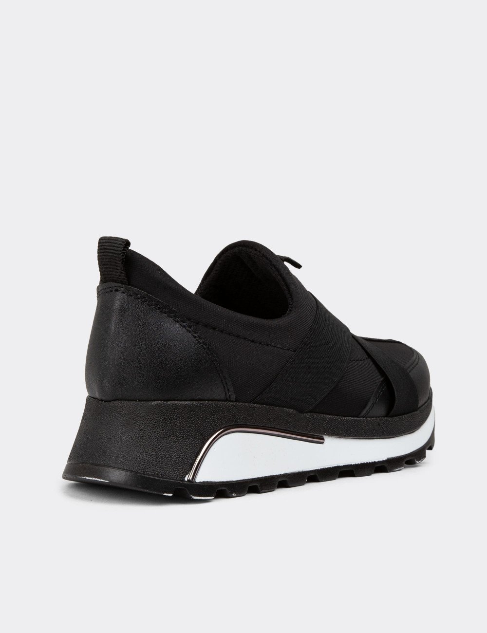 Siyah Kadın Sneaker Ayakkabı - K3003ZSYHC01