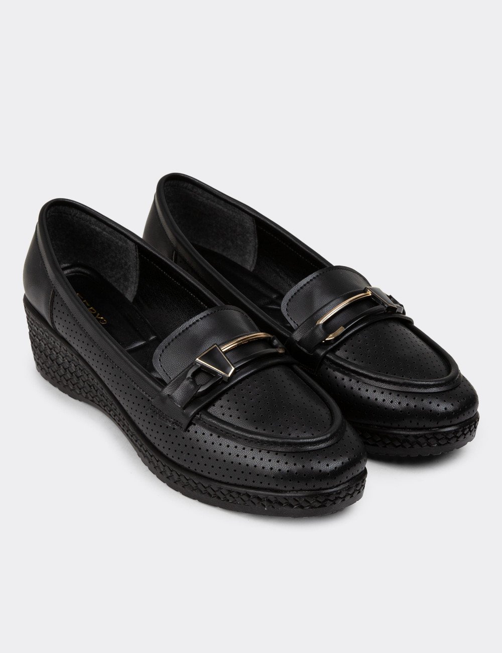 Siyah Kadın Günlük Ayakkabı - K2358ZSYHC01