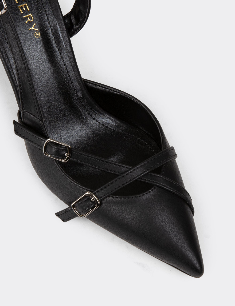 Siyah Kadın Topuklu Ayakkabı - K0616ZSYHC01