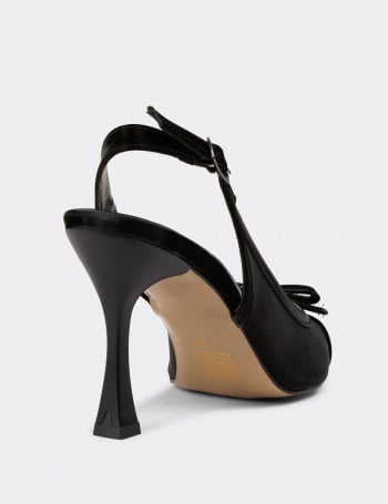 Siyah Kadın Topuklu Ayakkabı - K1200ZSYHM01