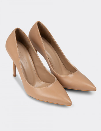 Vizon Rengi Kadın Stiletto - PR813ZVZNM01
