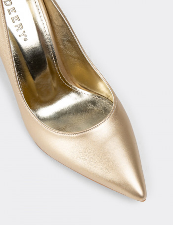 Altın Rengi Kadın Stiletto - PR813ZALTM01