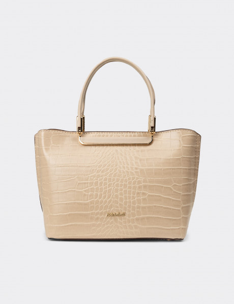 Bej Kadın El Çantası