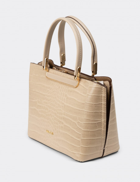 Bej Kadın El Çantası