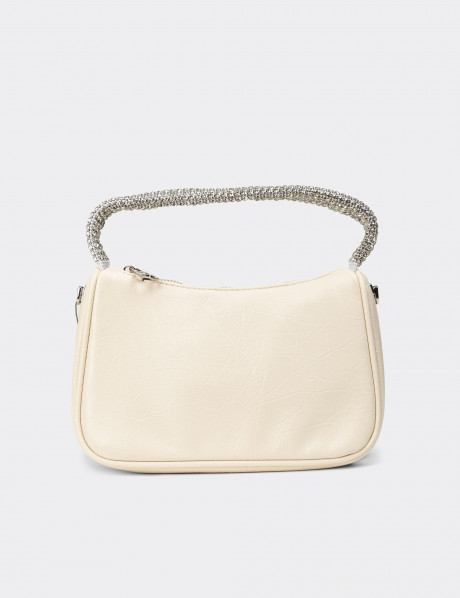 Bej Kadın Omuz Çantası