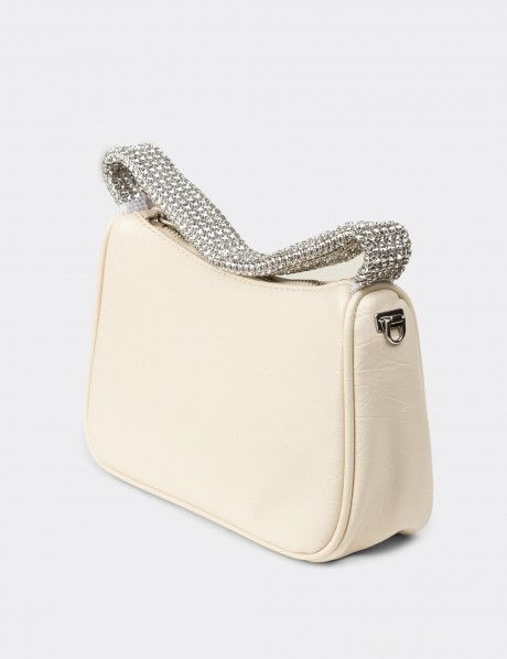 Bej Kadın Omuz Çantası