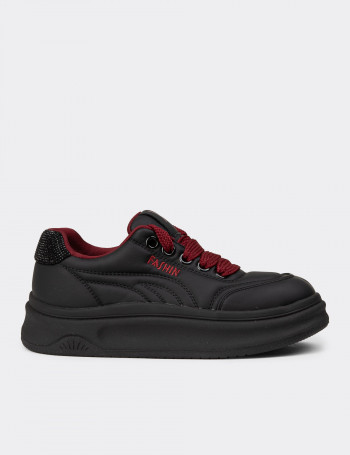 Kadın Siyah Sneaker Ayakkabı