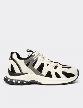 Kadın Siyah Sneaker Ayakkabı