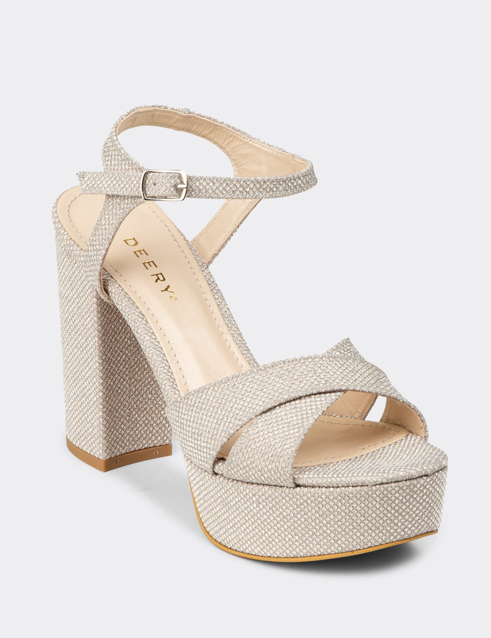 Kadın Rose Platform Topuklu Abiye Ayakkabı - K3026ZROSM01
