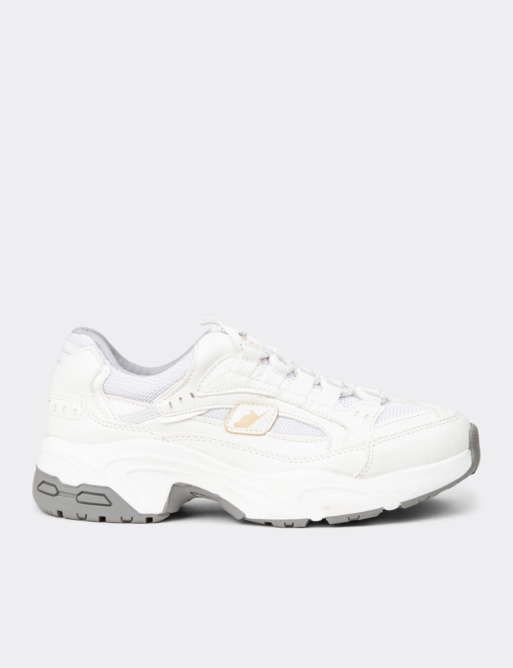 Kadın Beyaz Sneaker Ayakkabı - 34142ZBYZC01