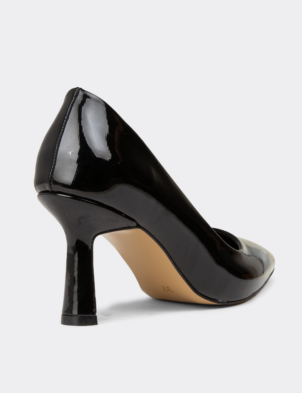 Kadın Rugan Siyah Stiletto - K0200ZSYHC01