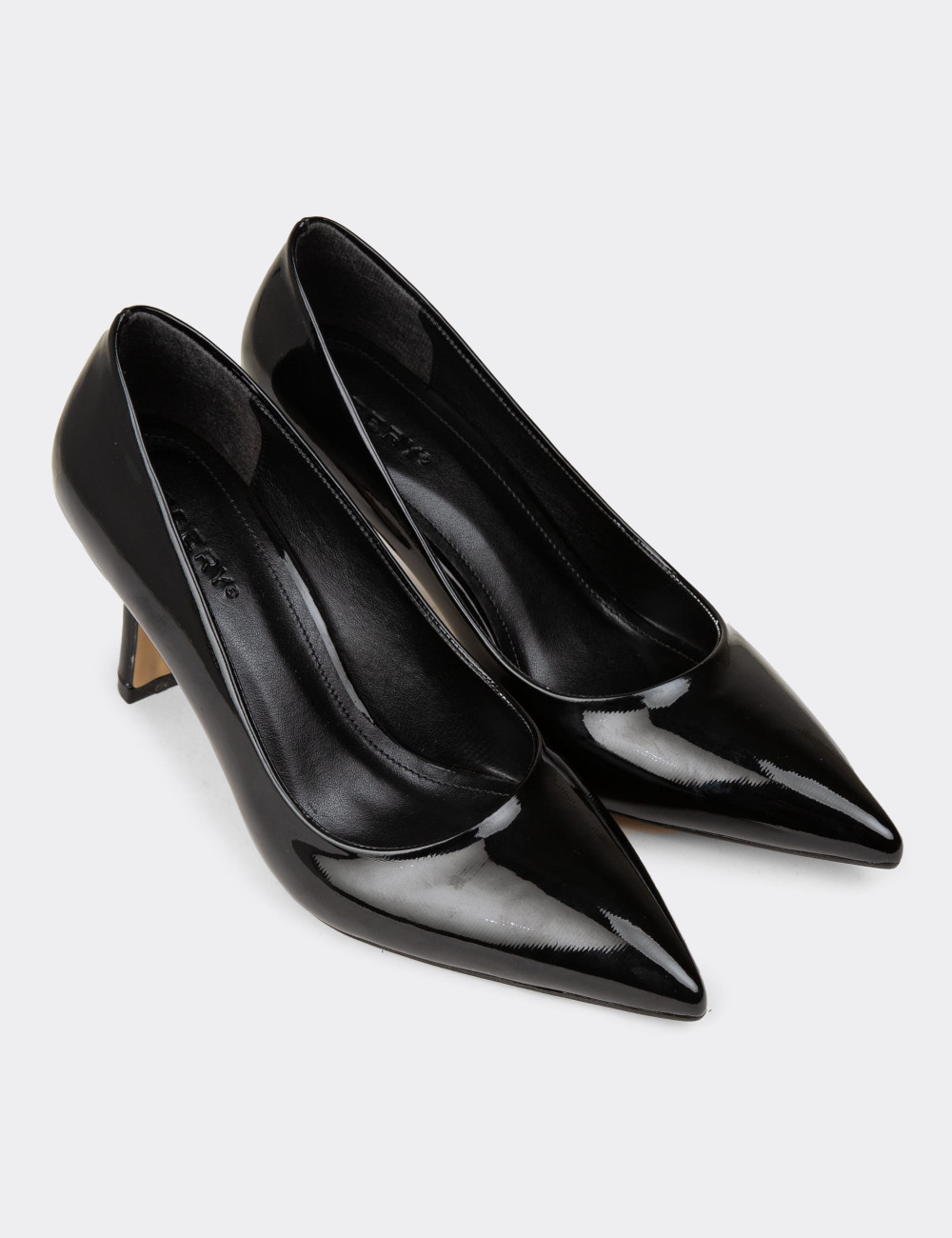 Kadın Rugan Siyah Stiletto - K0200ZSYHC01