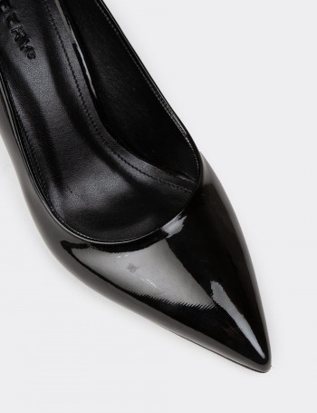 Kadın Rugan Siyah Stiletto - K0200ZSYHC01