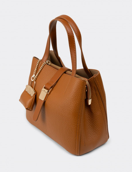 Taba Rengi Kadın Omuz Çantası