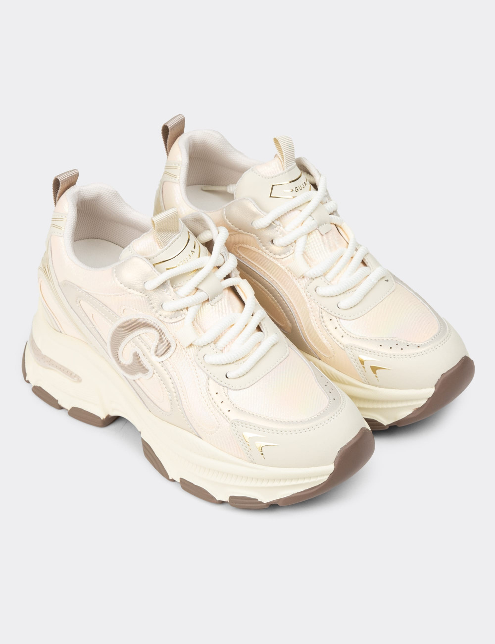 Kadın Bej Sneaker Ayakkabı - 25450ZBEJC01