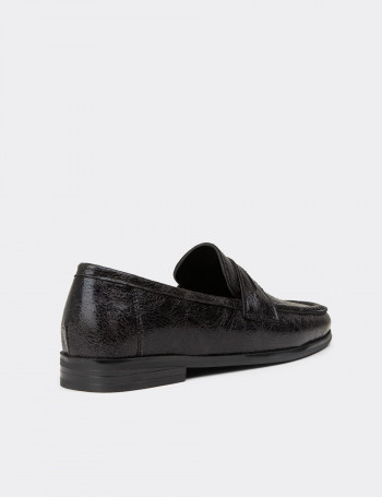 Kadın Siyah Loafer Ayakkabı - K0010ZSYHC01