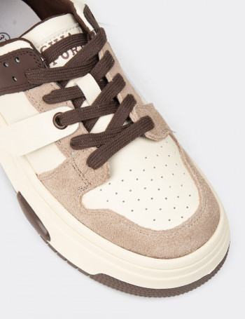 Kadın Kahverengi Sneakers - 25358ZKHVC01