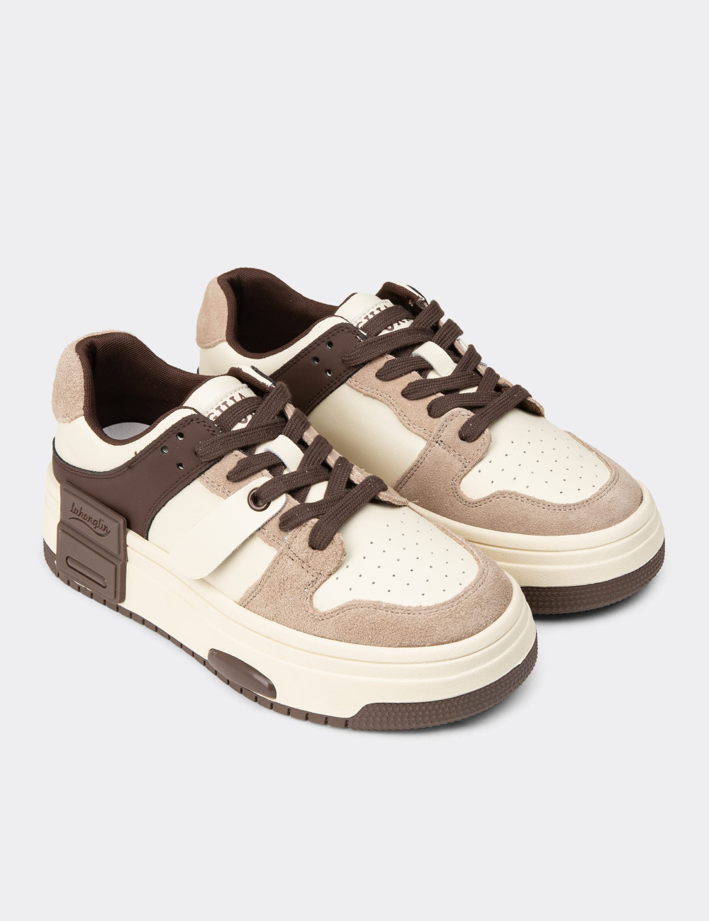 Kadın Kahverengi Sneakers - 25358ZKHVC01