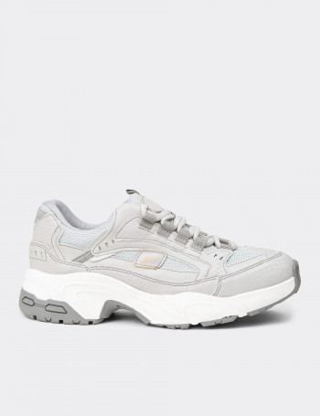 Kadın Gri Sneaker Ayakkabı - 34142ZGRIC01