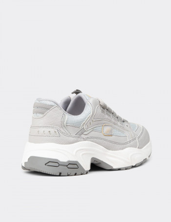 Kadın Gri Sneaker Ayakkabı - 34142ZGRIC01