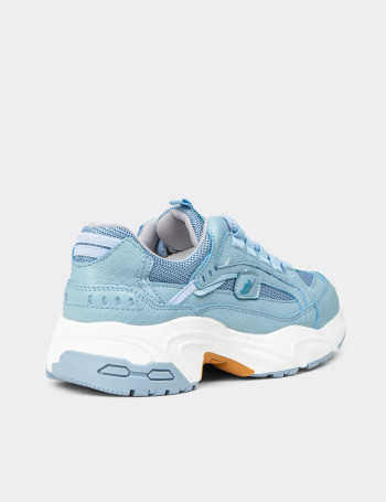 Kadın Mavi Sneaker Ayakkabı - 34142ZMVIC01