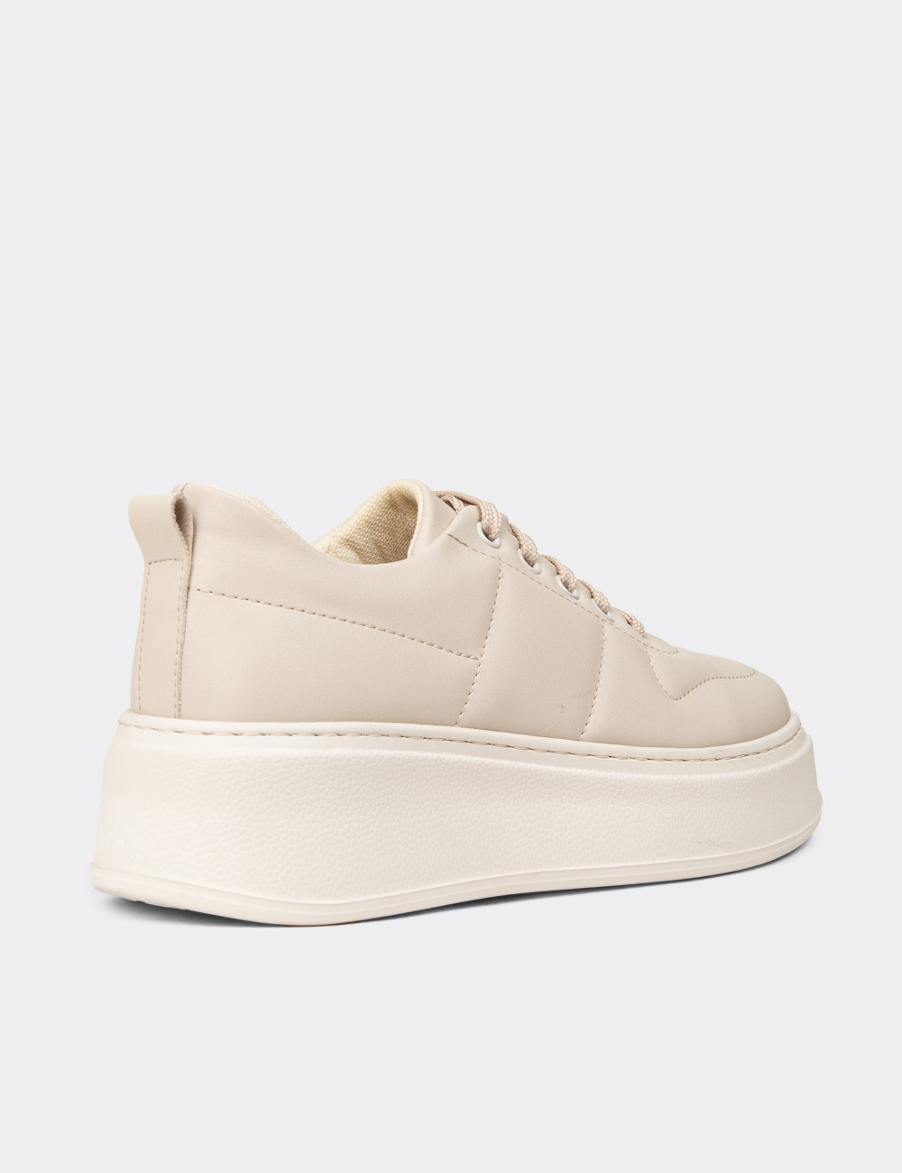 Kadın Bej Sneaker Ayakkabı - CE483ZBEJC01