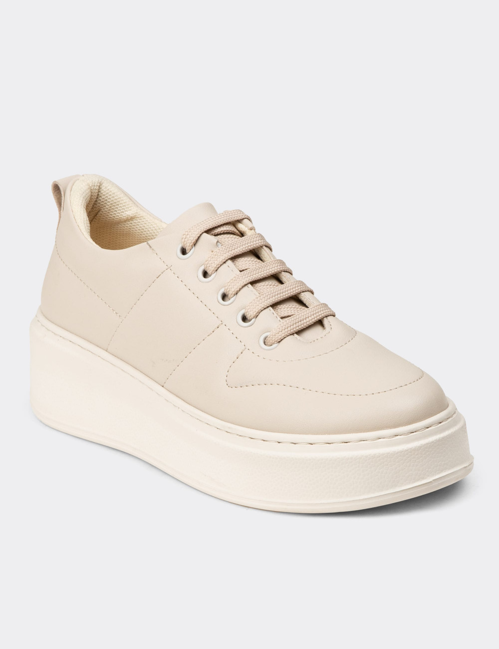 Kadın Bej Sneaker Ayakkabı - CE483ZBEJC01