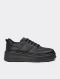 Kadın Siyah Sneaker Ayakkabı