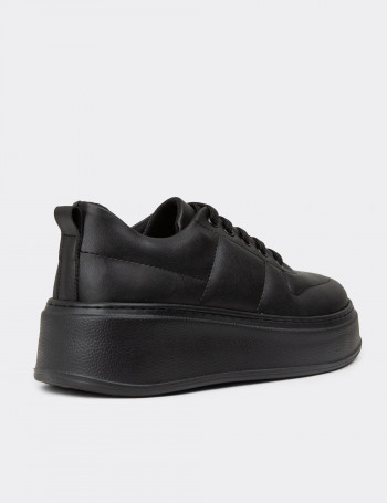 Kadın Siyah Sneaker Ayakkabı - CE483ZSYHC03