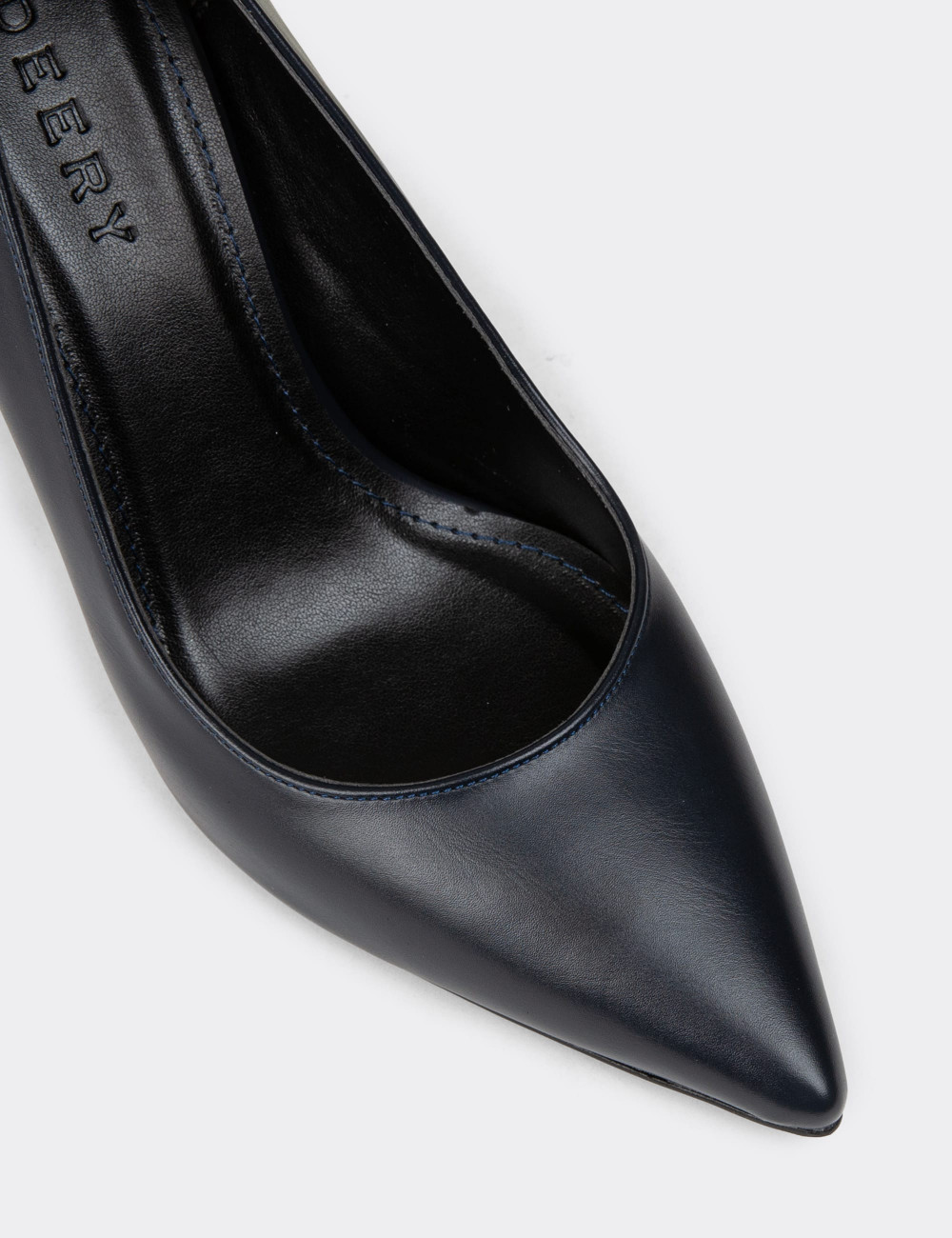 Kadın Lacivert Stiletto Topuklu Ayakkabı - P4539ZLCVM01
