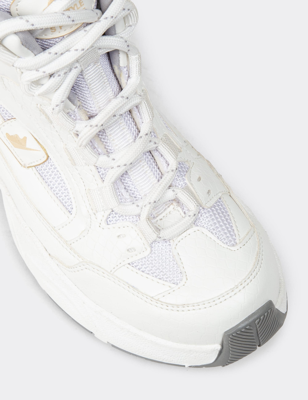 Kadın Beyaz Sneaker Bot - 34150ZBYZC01