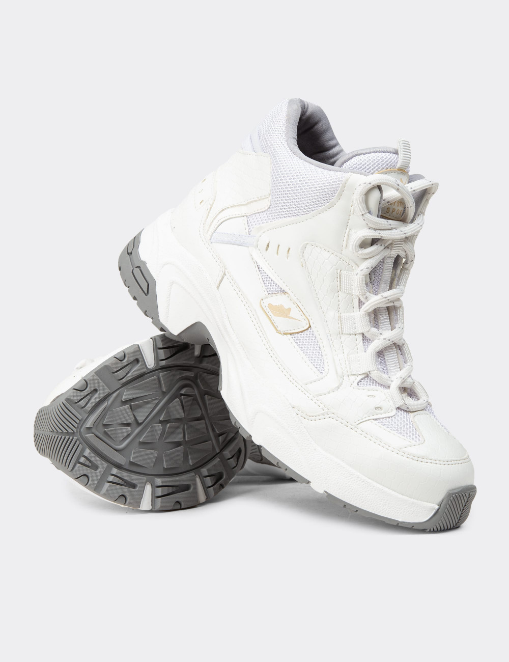 Kadın Beyaz Sneaker Bot - 34150ZBYZC01