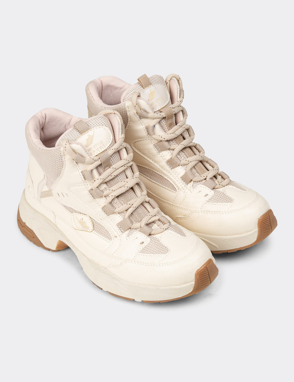 Kadın Bej Sneaker Bot - 34150ZBEJC01
