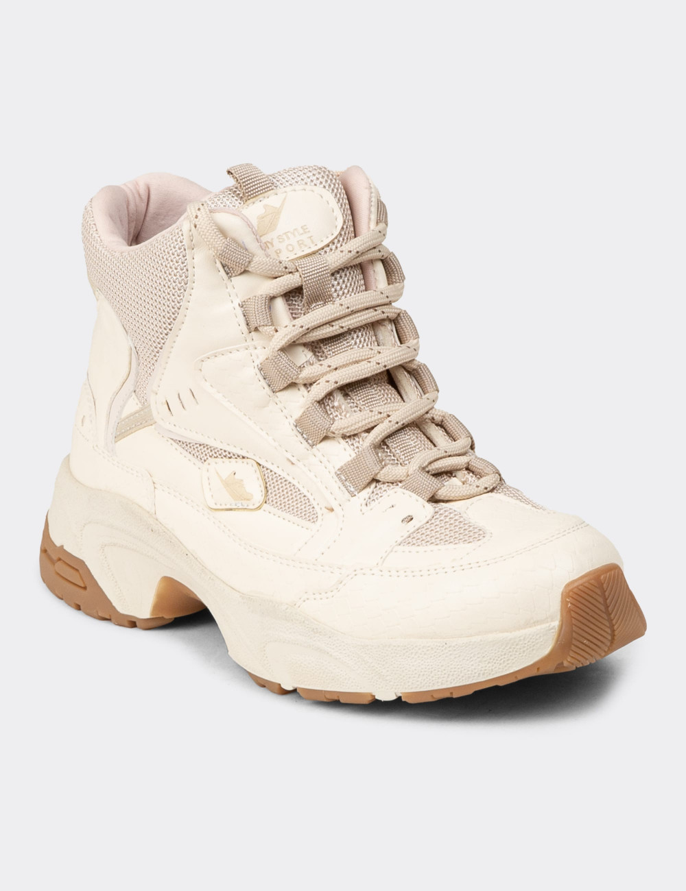 Kadın Bej Sneaker Bot - 34150ZBEJC01