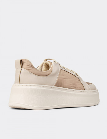 Kadın Bej Sneaker Ayakkabı - CE491ZBEJC01