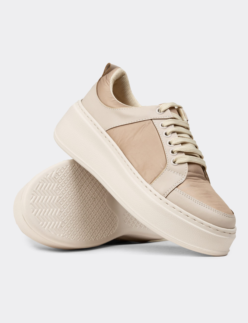 Kadın Bej Sneaker Ayakkabı - CE491ZBEJC01
