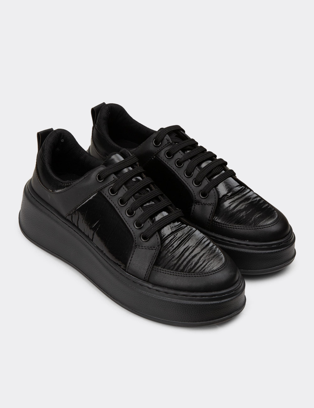 Kadın Siyah Sneaker Ayakkabı - CE491ZSYHC01