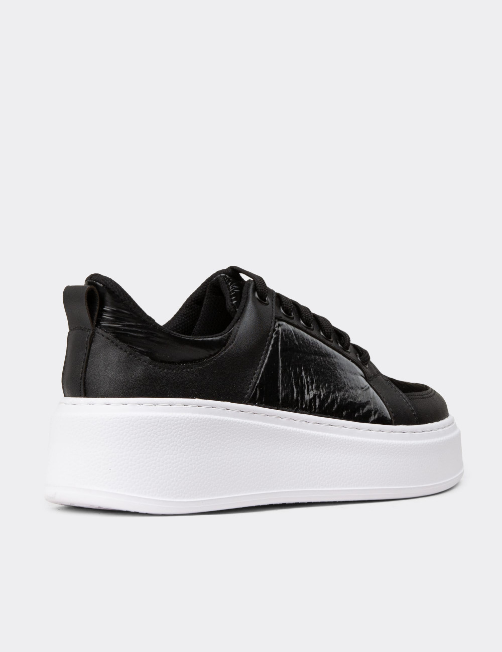Kadın Siyah Sneaker Ayakkabı - CE491ZSYHC03