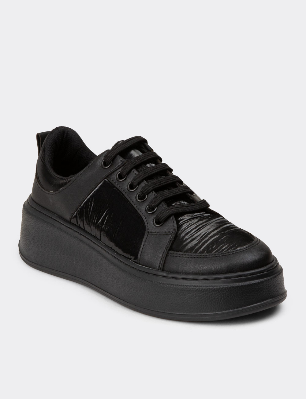 Kadın Siyah Sneaker Ayakkabı - CE491ZSYHC01