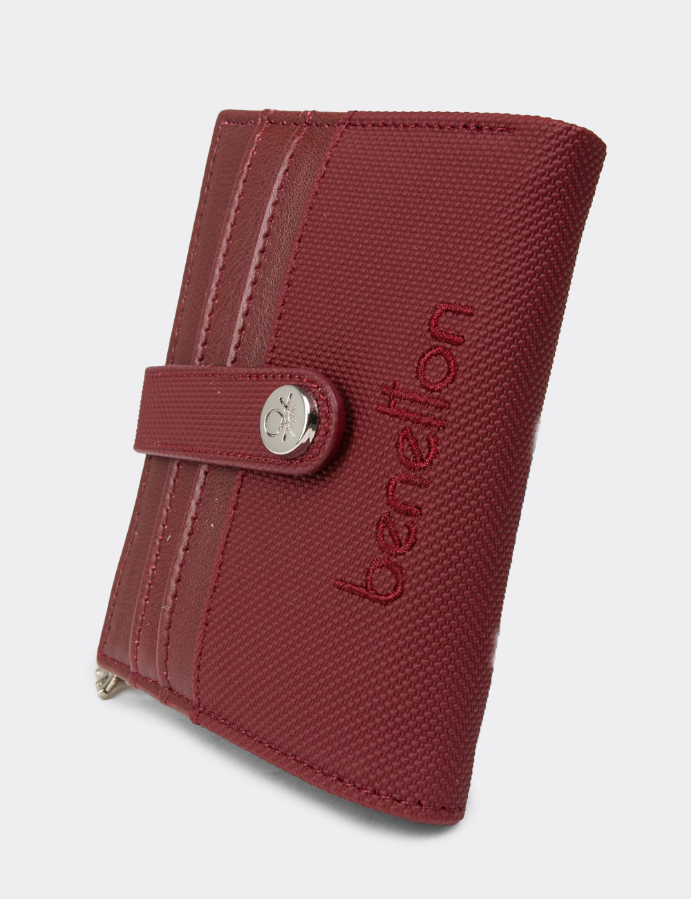 Kadın Bordo Yatay Cüzdan - Benetton - B1657ZBRDZ01
