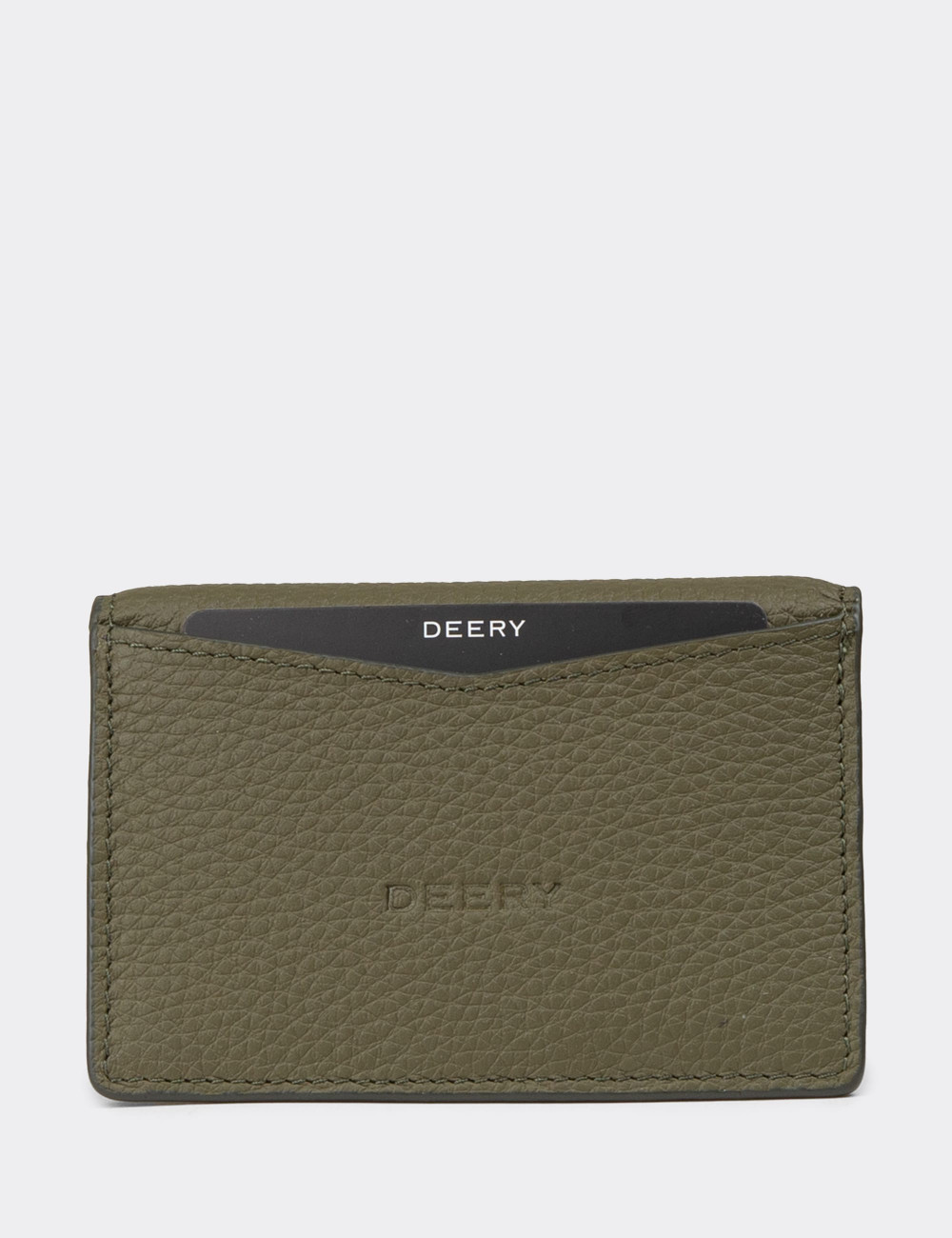 Hakiki Deri Haki Yatay Erkek Cüzdanı - 00520ZHAKZ01